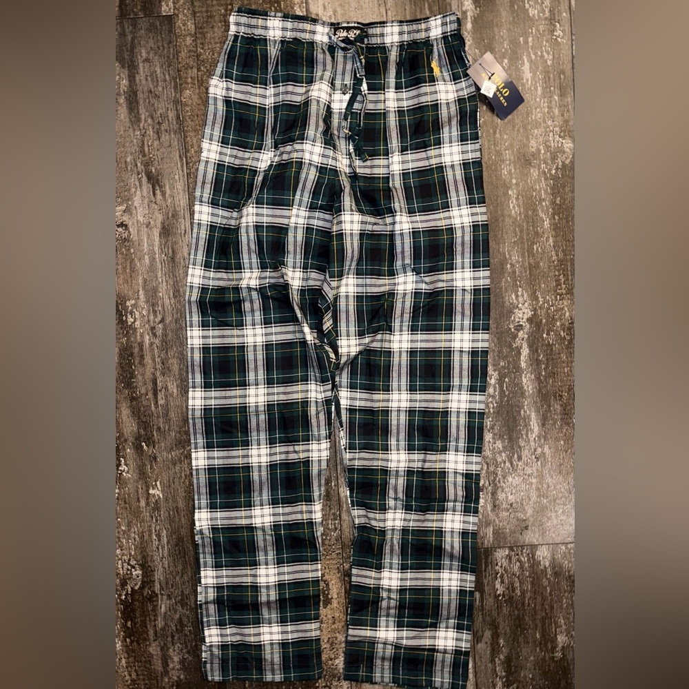 Men's Polo Plaid Lounge Pants